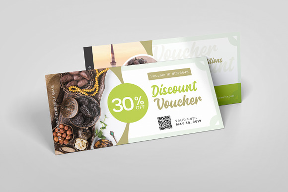 Ramadan Iftar AI and PSD Voucher in Card Templates - product preview 5