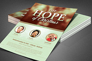 Hope of Christmas Church Flyer