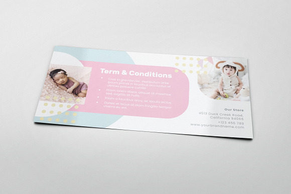 Baby Shop AI and PSD Gift Voucher in Card Templates - product preview 6