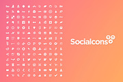Vector Social Media Icons - Isolated