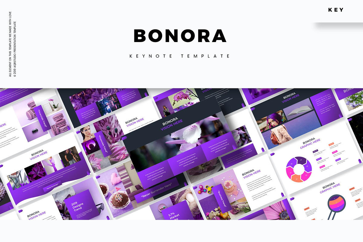 Bonora - Keynote Template in Keynote Templates - product preview 8