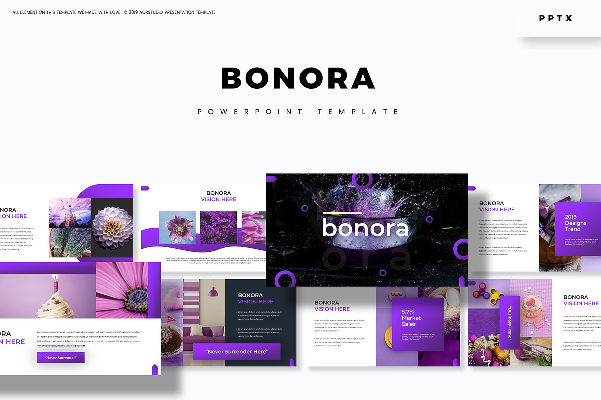Bonora - Powerpoint Template in PowerPoint Templates - product preview 8