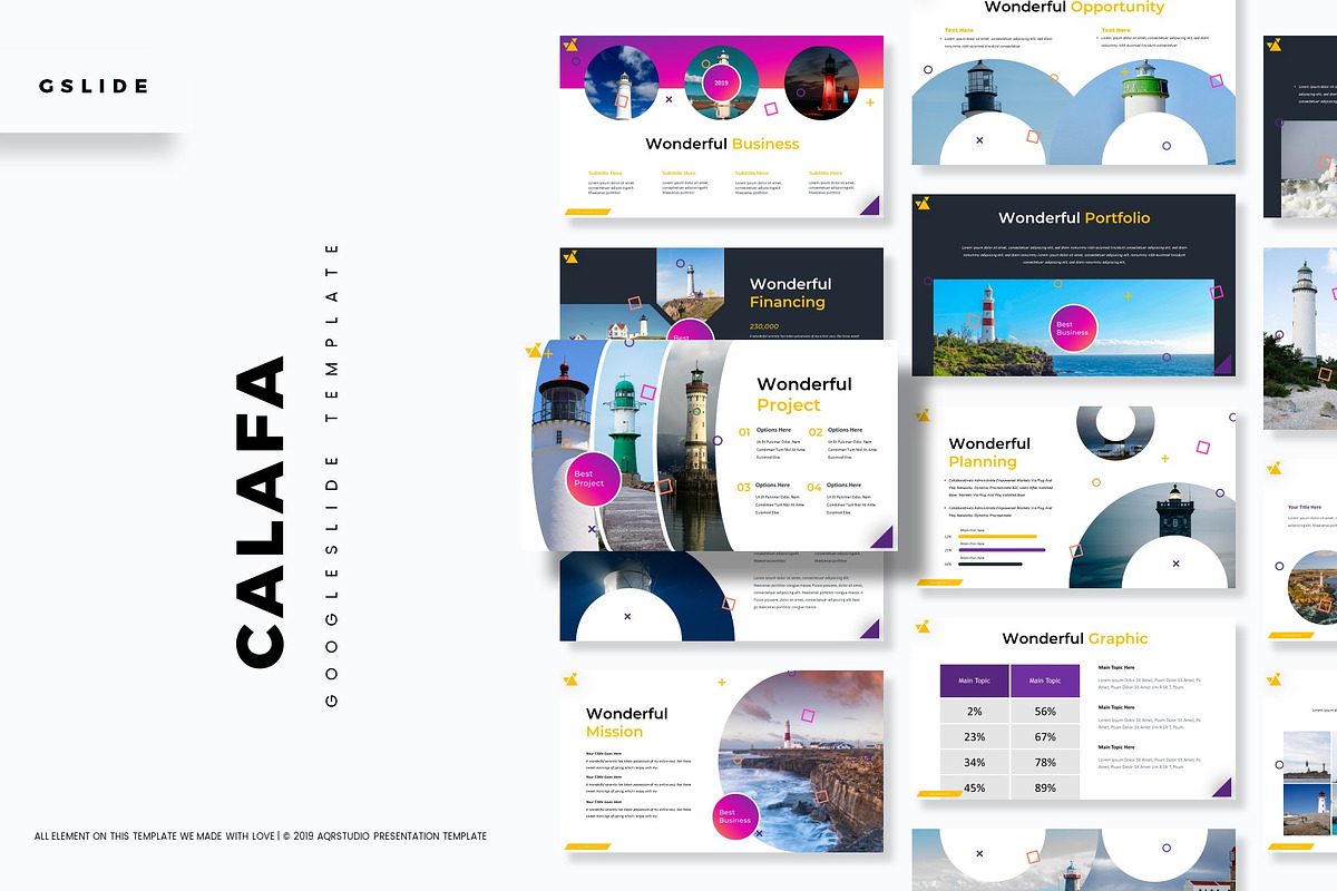 Calafa - Google Slides Template in Google Slides Templates - product preview 8