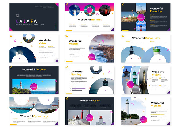 Calafa - Google Slides Template in Google Slides Templates - product preview 1