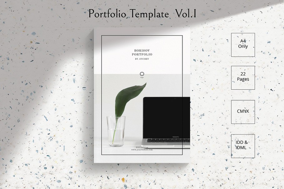 Portfolio Template Vol.1 in Brochure Templates - product preview 8