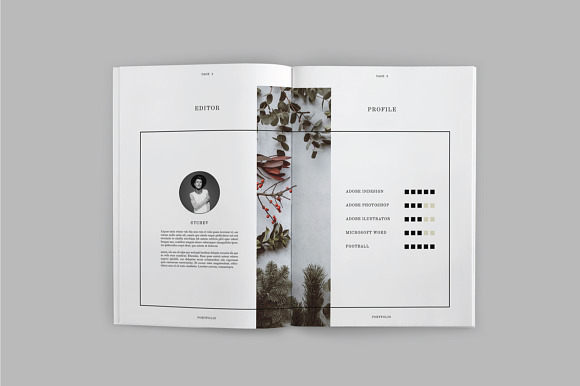 Portfolio Template Vol.1 in Brochure Templates - product preview 1