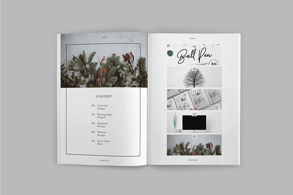 Portfolio Template Vol.1 in Brochure Templates - product preview 2
