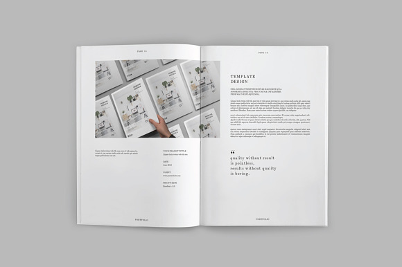 Portfolio Template Vol.1 in Brochure Templates - product preview 5