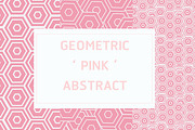 Geometric Pink Abstract Pack