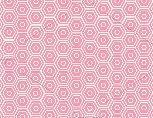 Geometric Pink Abstract Pack in Patterns - product preview 2