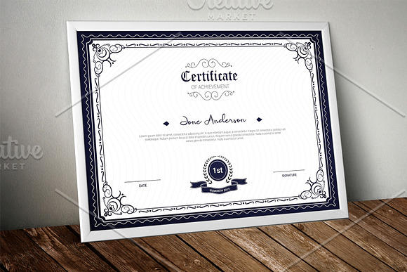 Multipurpose Certificate V16 in Stationery Templates - product preview 1