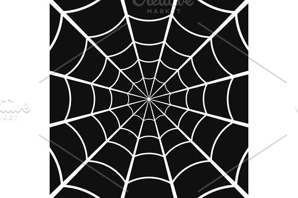 Cobweb or Spider web on Dark
