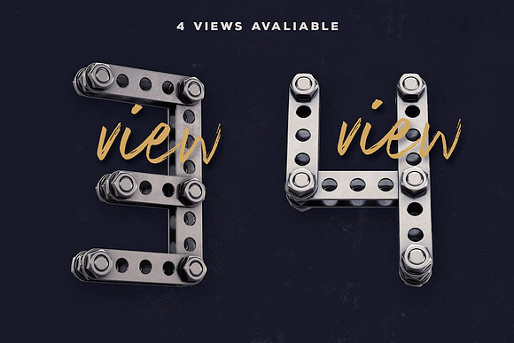 9 Creative 3D Lettering Sets in Graphics - product preview 18