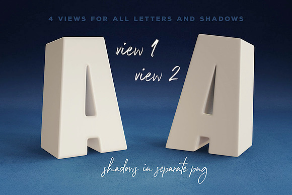 9 Creative 3D Lettering Sets in Graphics - product preview 32