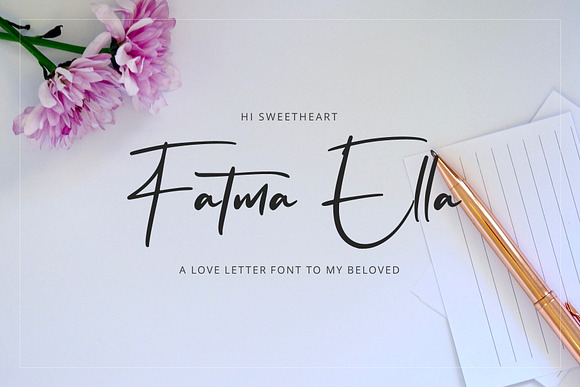 Flavellya - Luxury Signature Font in Script Fonts - product preview 9