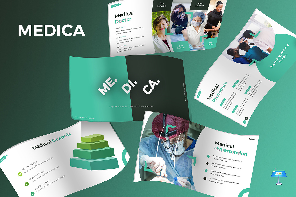 Medica - Keynote Template in Keynote Templates - product preview 8