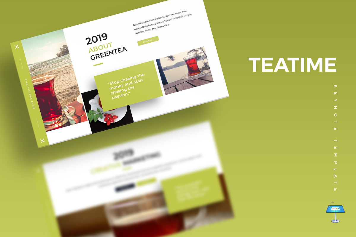 Teatime - Keynote Template in Keynote Templates - product preview 8