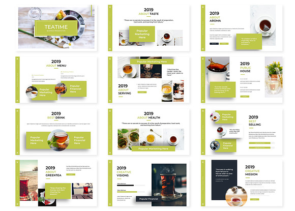 Teatime - Keynote Template in Keynote Templates - product preview 1
