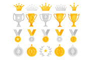 Gold and silver awards set