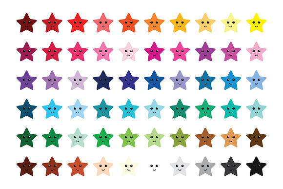 Happy Star Graphic Set in Objects - product preview 1