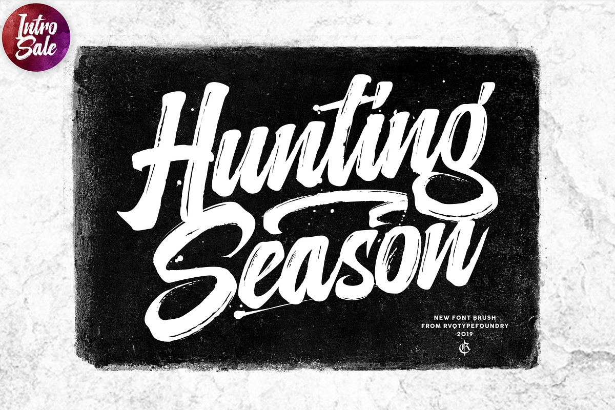 Hunting season (Introsale) in Display Fonts - product preview 8