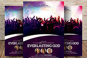 Everlasting God Church Flyer