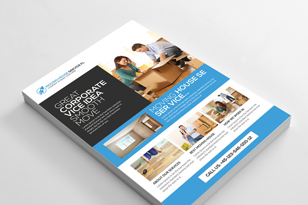 Moving House Flyer Templates