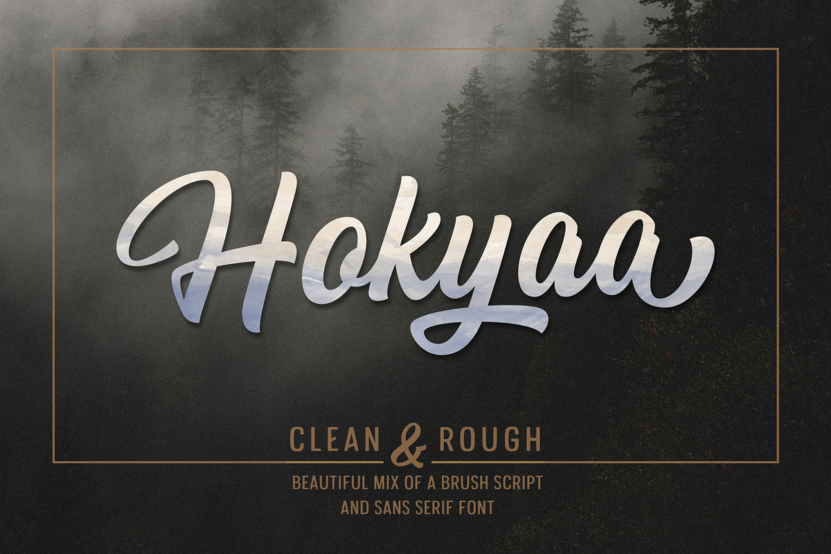 Hokyaa in Script Fonts - product preview 8
