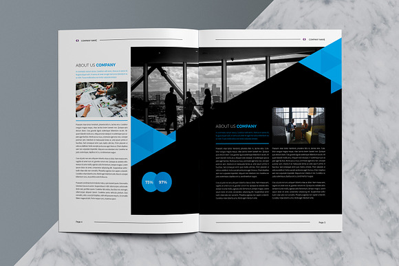 Abstract Corporate Brochure in Brochure Templates - product preview 2