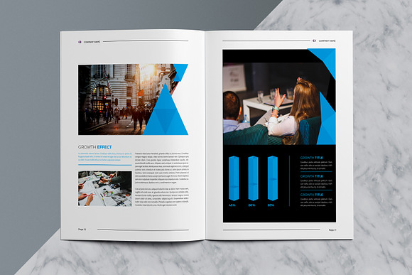 Abstract Corporate Brochure in Brochure Templates - product preview 3