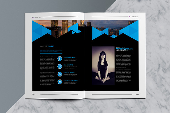Abstract Corporate Brochure in Brochure Templates - product preview 9