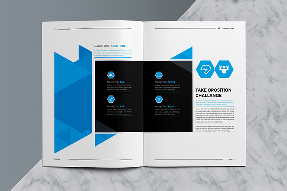 Abstract Corporate Brochure in Brochure Templates - product preview 10