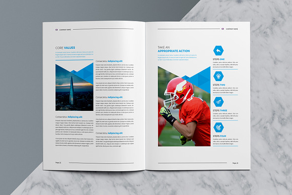 Abstract Corporate Brochure in Brochure Templates - product preview 11