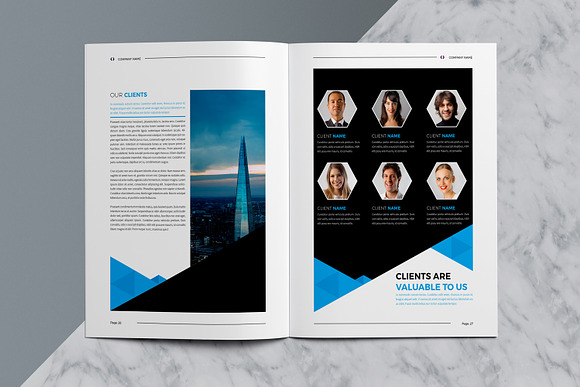 Abstract Corporate Brochure in Brochure Templates - product preview 12
