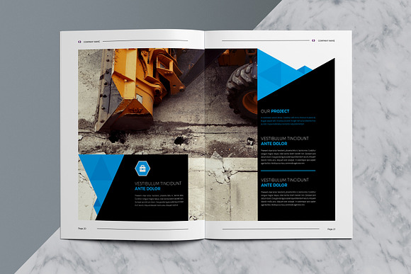 Abstract Corporate Brochure in Brochure Templates - product preview 13