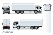 Vector cargo truck generation hybrid