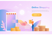E-commerce or online shopping