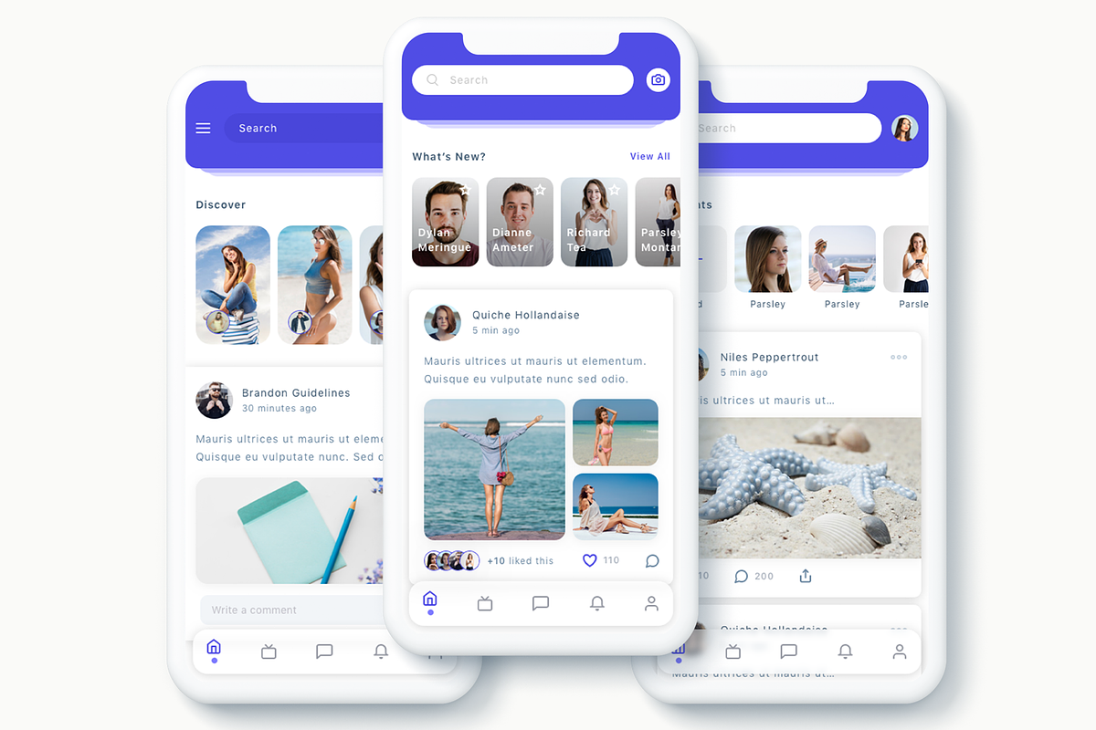 Susen - Social Network App UI Kit in App Templates - product preview 8