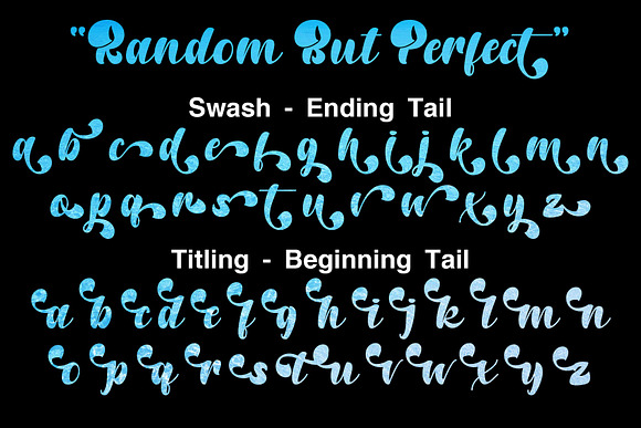 Random But Perfect in Blackletter Fonts - product preview 7