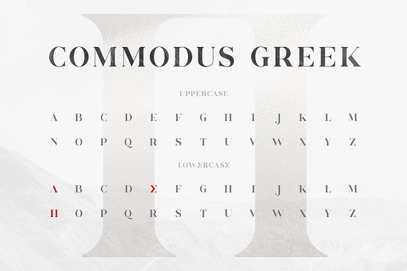 Commodus - All Caps Serif Typeface in Serif Fonts - product preview 3