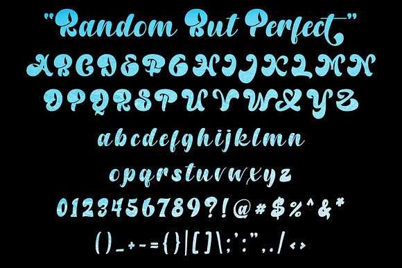 Random But Perfect in Blackletter Fonts - product preview 10