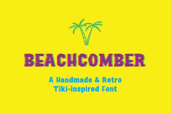 Beachcomber Font & Illustrations in Slab Serif Fonts - product preview 2
