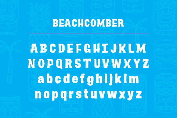 Beachcomber Font & Illustrations in Slab Serif Fonts - product preview 3