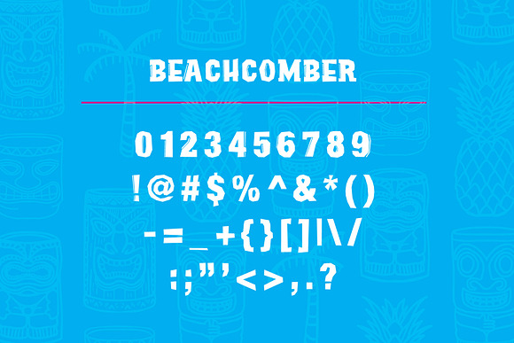 Beachcomber Font & Illustrations in Slab Serif Fonts - product preview 4