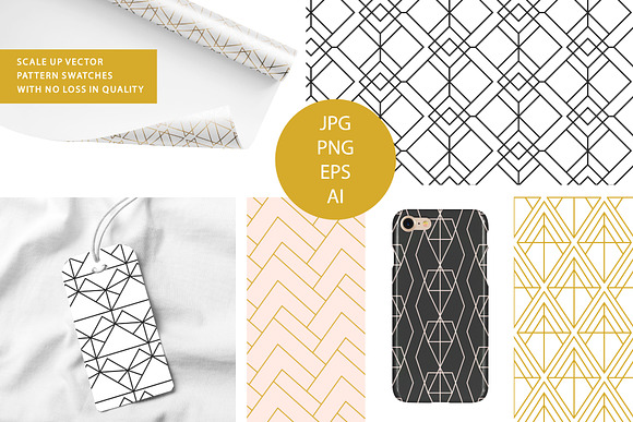 46 Elegant Geometric Lines Patterns in Patterns - product preview 3