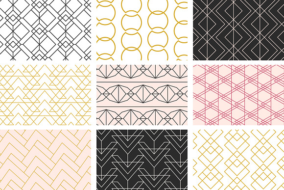 46 Elegant Geometric Lines Patterns in Patterns - product preview 11
