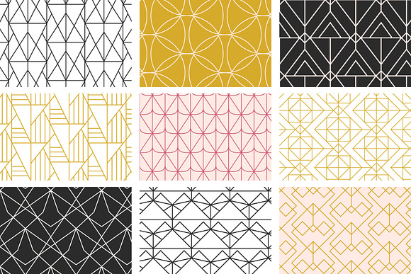 46 Elegant Geometric Lines Patterns in Patterns - product preview 13