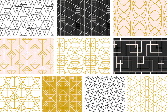 46 Elegant Geometric Lines Patterns in Patterns - product preview 14