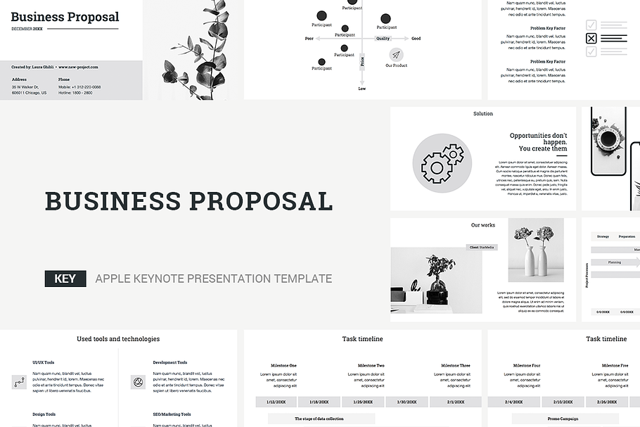 Business Proposal Keynote Template in Keynote Templates - product preview 8