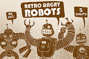 Retro Angry Robots
